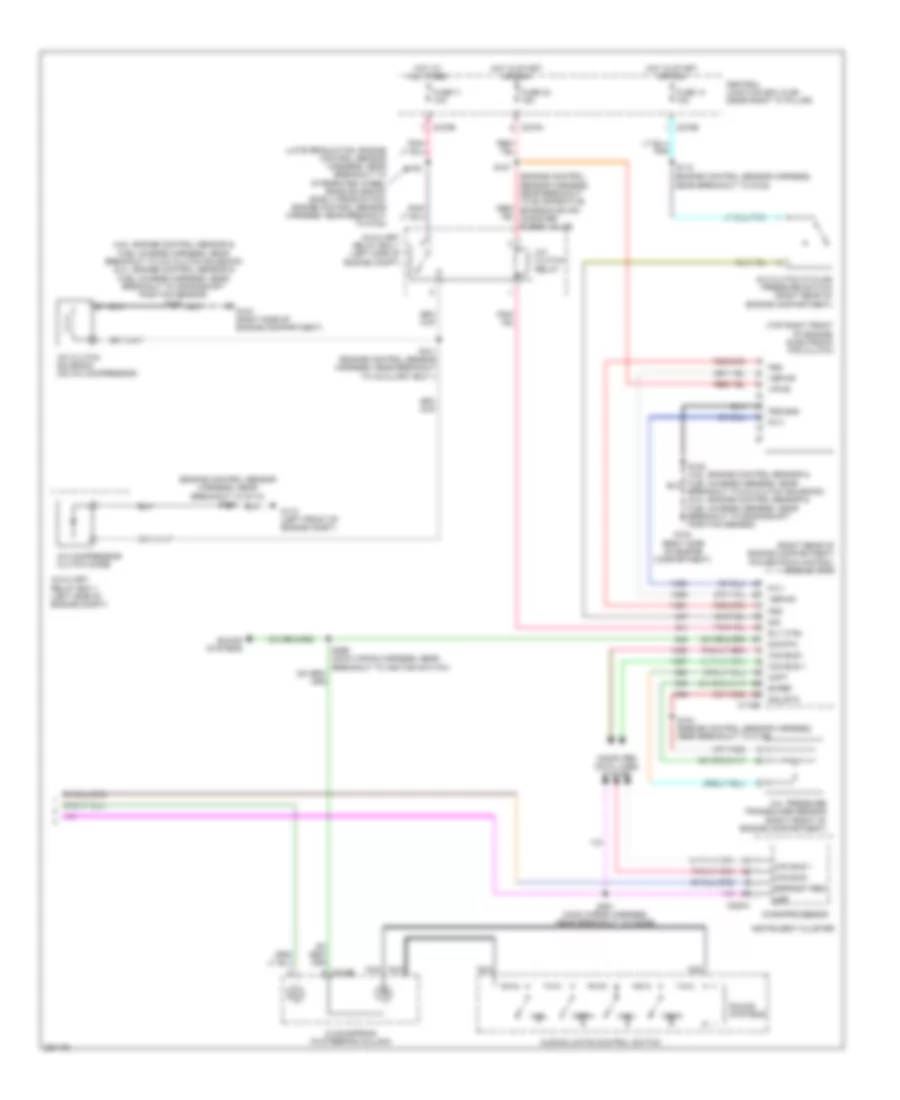 Automatic A C Wiring Diagram 2 of 2 for Lincoln Mark LT 2007