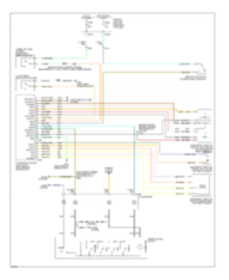 Cruise Control Wiring Diagram for Lincoln Mark LT 2007