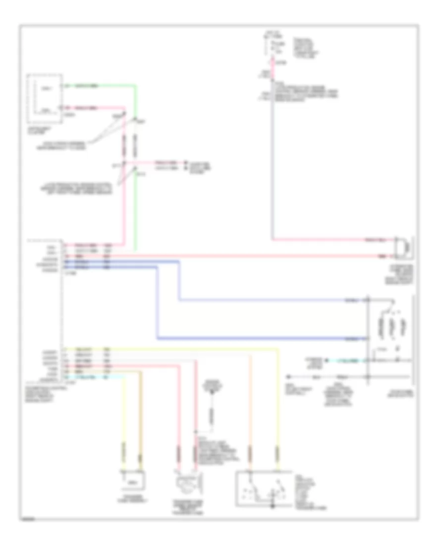 4WD Wiring Diagram Mechanical for Lincoln Mark LT 2007