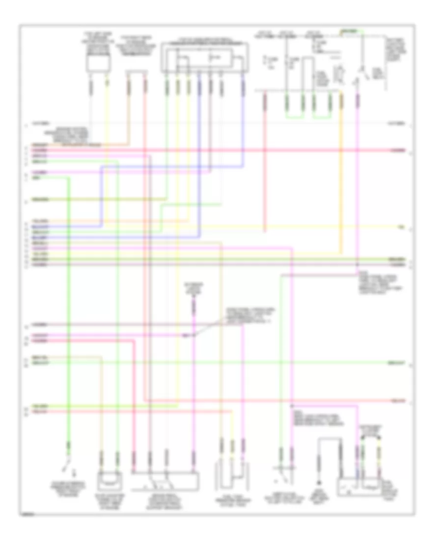 3.5L, Engine Performance Wiring Diagram (2 of 5) for Lincoln MKX 2007