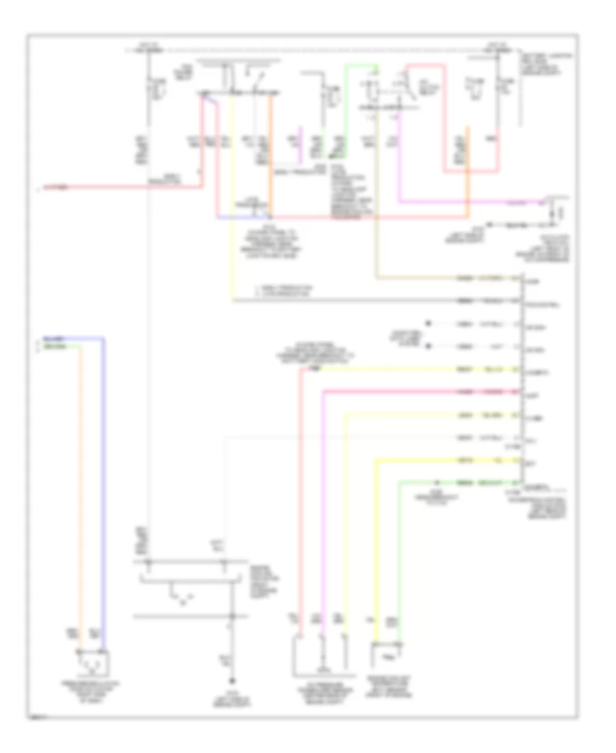 Automatic AC Wiring Diagram (3 of 3) for Lincoln MKZ 2007