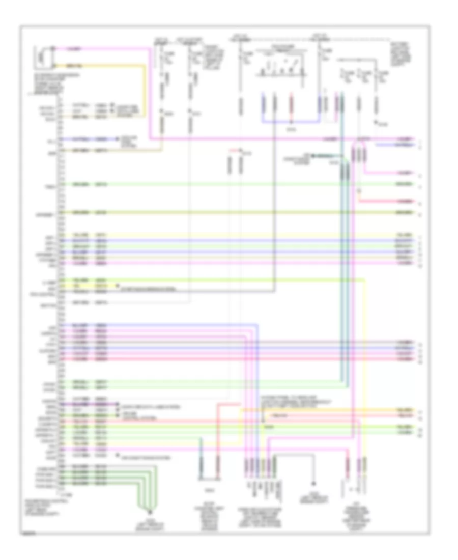 3 5L Engine Performance Wiring Diagram 1 of 4 for Lincoln MKZ 2007