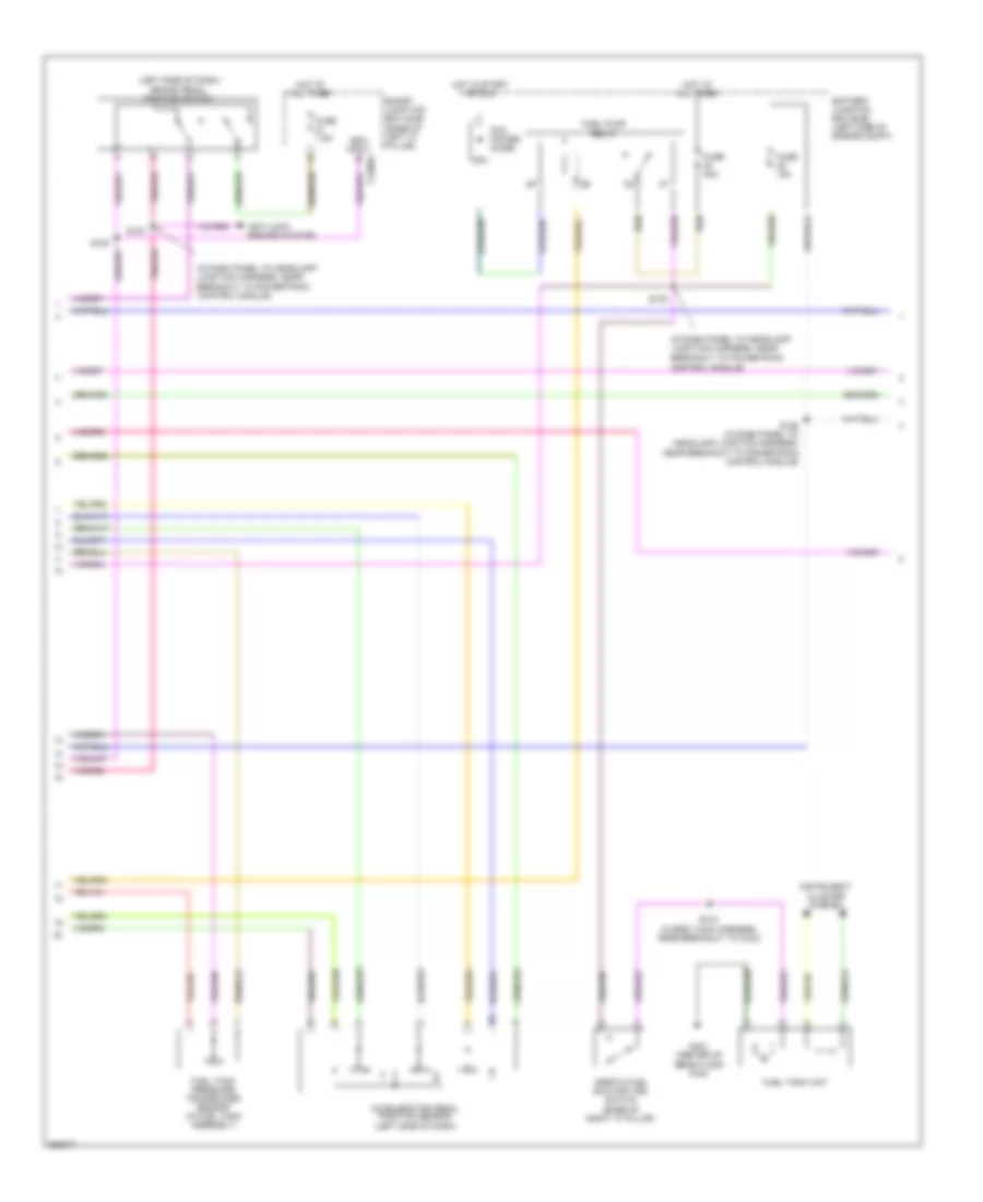 3.5L, Engine Performance Wiring Diagram (2 of 4) for Lincoln MKZ 2007