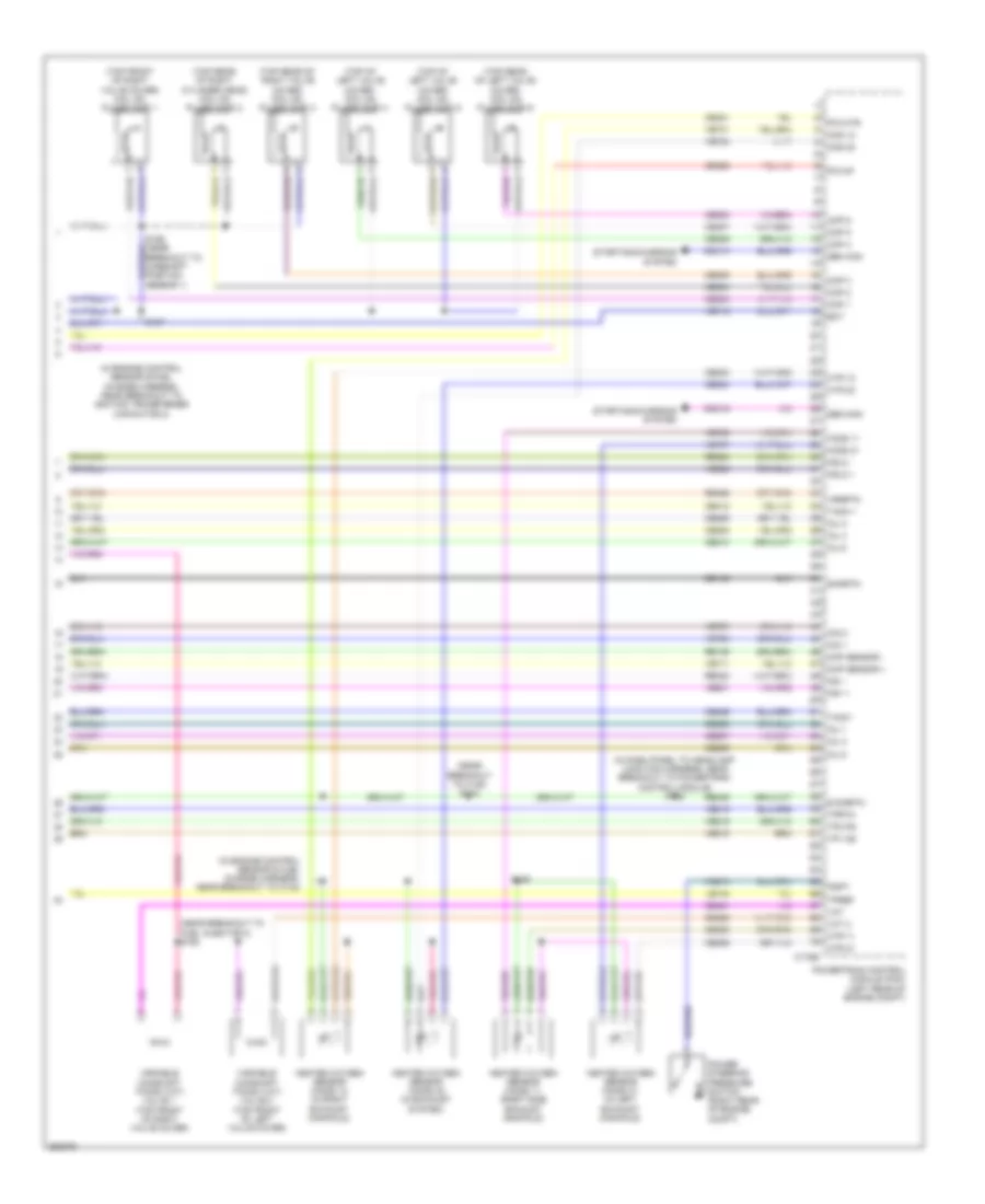 3 5L Engine Performance Wiring Diagram 4 of 4 for Lincoln MKZ 2007
