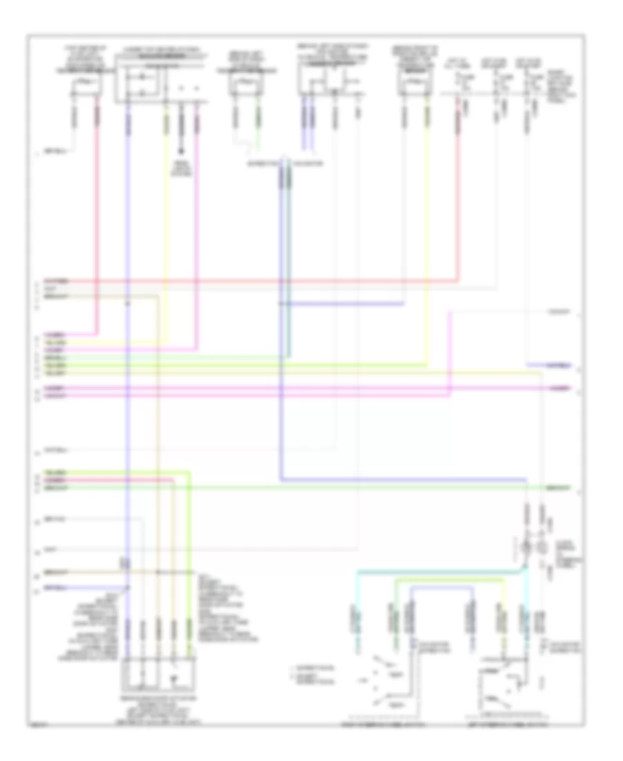 Automatic AC Wiring Diagram (2 of 3) for Lincoln Navigator 2007