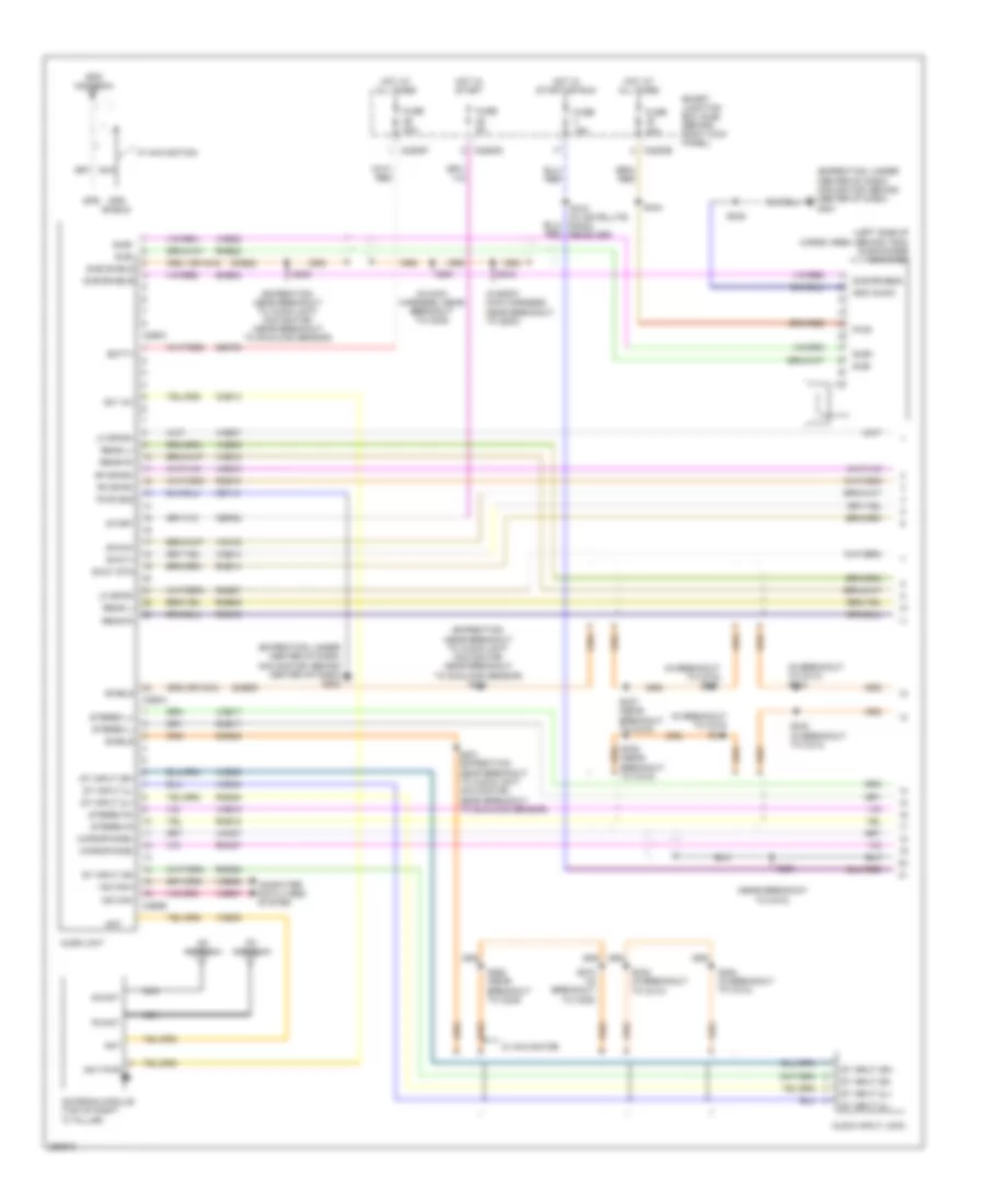 Navigation Wiring Diagram Audiophile Sound Radio Wiring Diagram with DVD 1 of 2 for Lincoln Navigator 2007