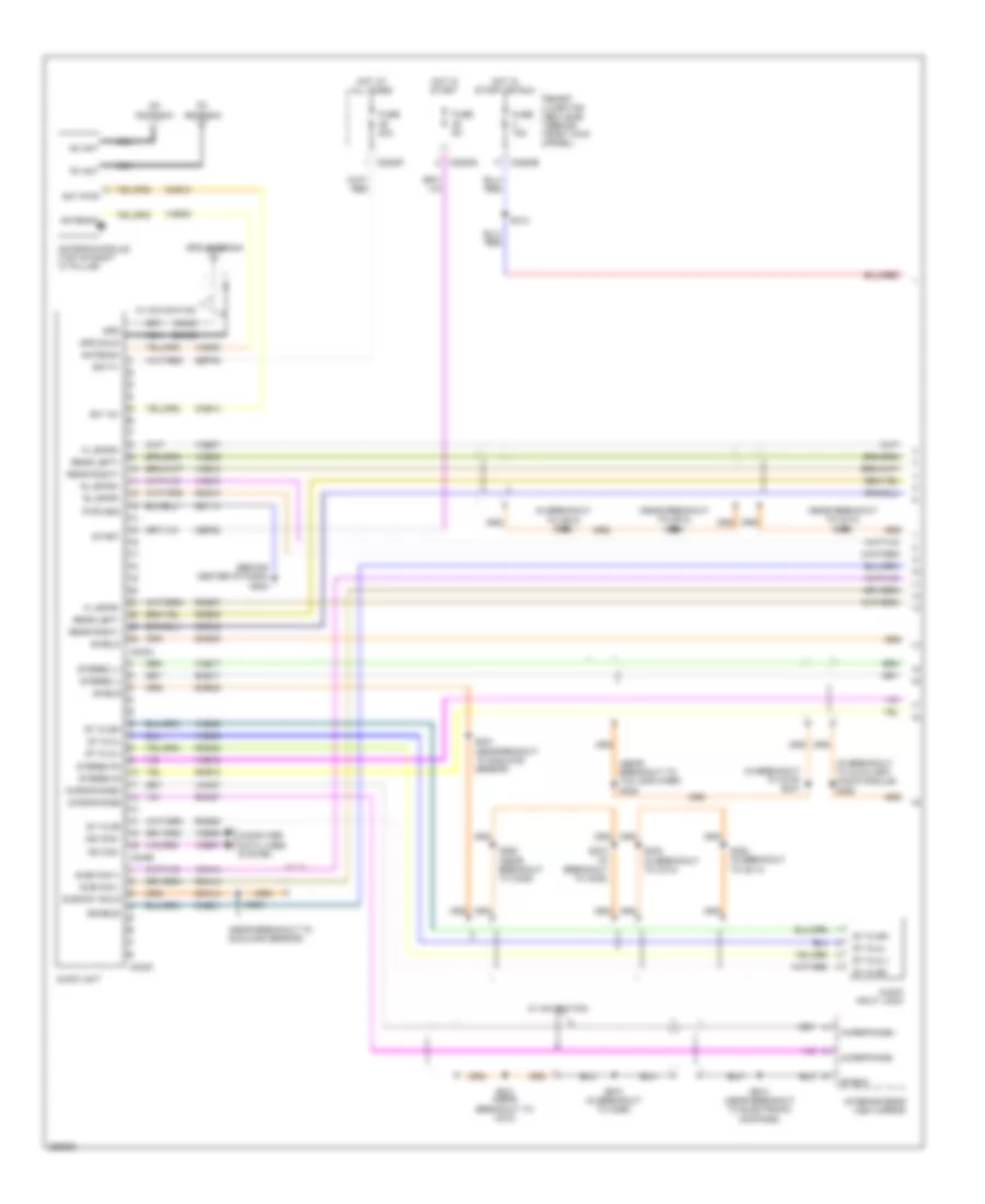 Navigation Wiring Diagram, THX Audio Radio Wiring Diagram with DVD (1 of 3) for Lincoln Navigator 2007