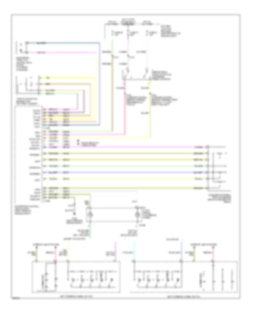 Cruise Control Wiring Diagram for Lincoln Navigator L 2007