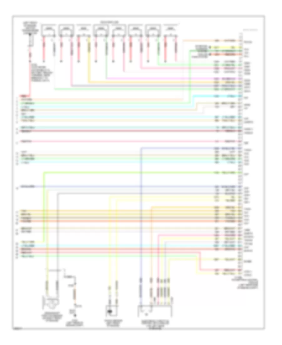 4.6L, Engine Performance Wiring Diagram (5 of 5) for Lincoln Town Car Designer 2007
