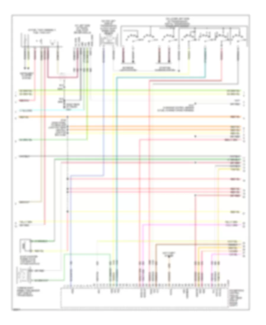 4.6L, Engine Performance Wiring Diagram (2 of 5) for Lincoln Town Car Signature 2007