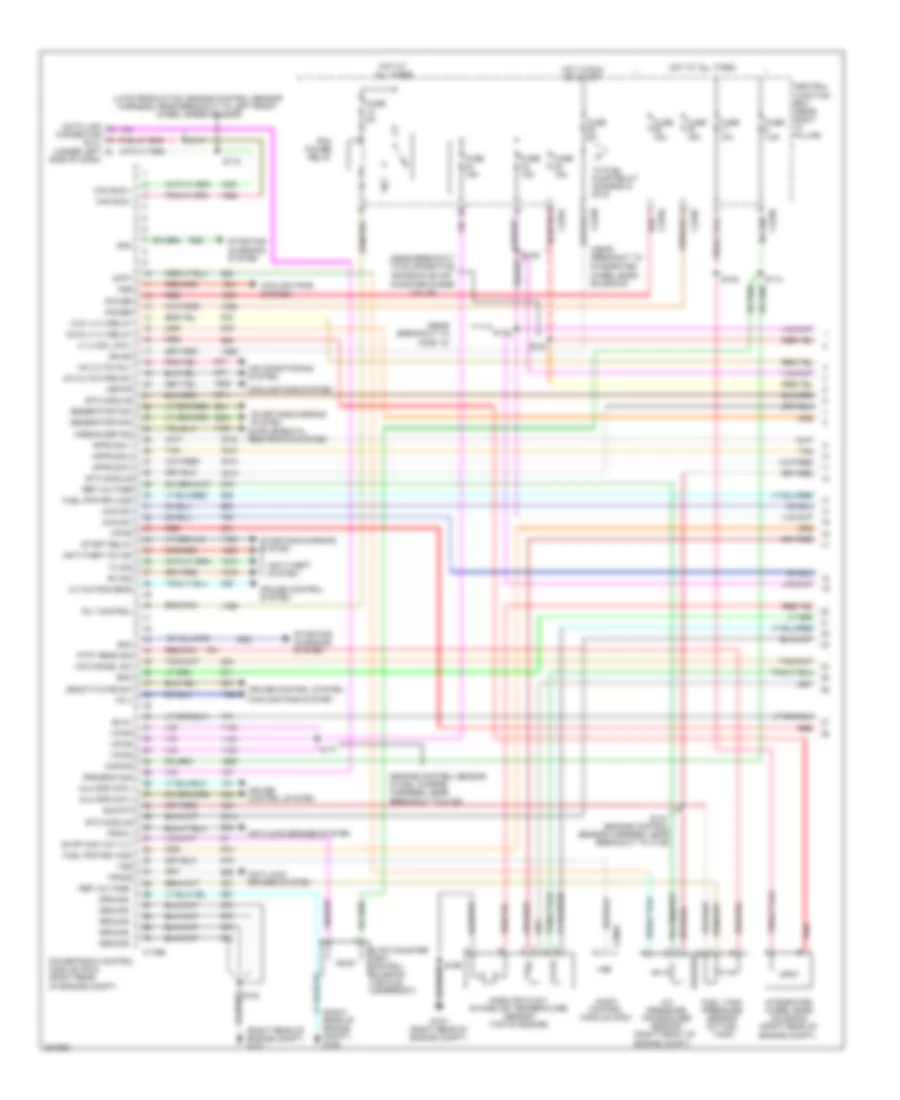 5 4L Engine Performance Wiring Diagram 1 of 6 for Lincoln Mark LT 2008