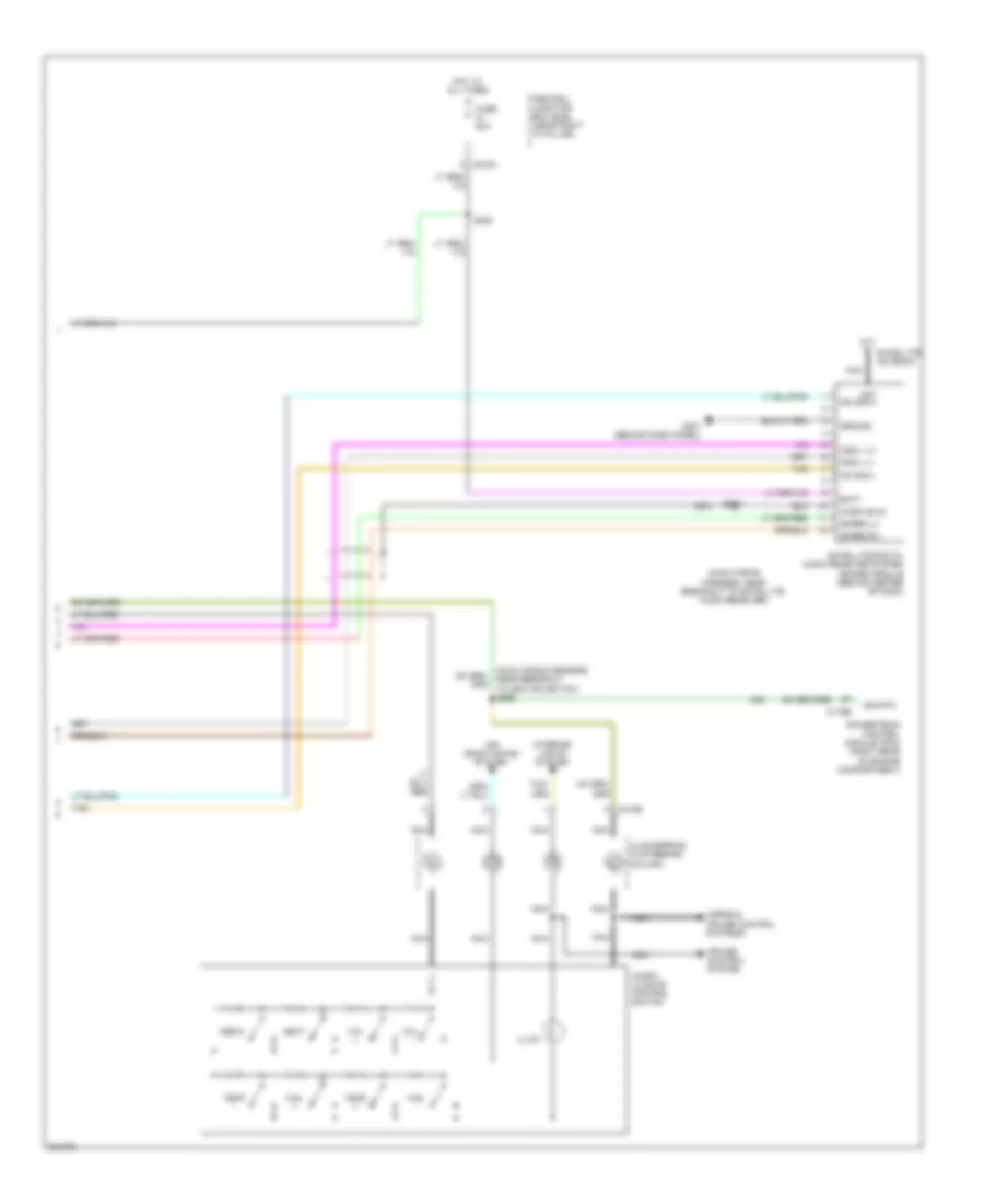 Radio Wiring Diagram without DVD 2 of 2 for Lincoln Mark LT 2008