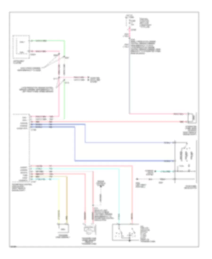 4WD Wiring Diagram, Mechanical for Lincoln Mark LT 2008