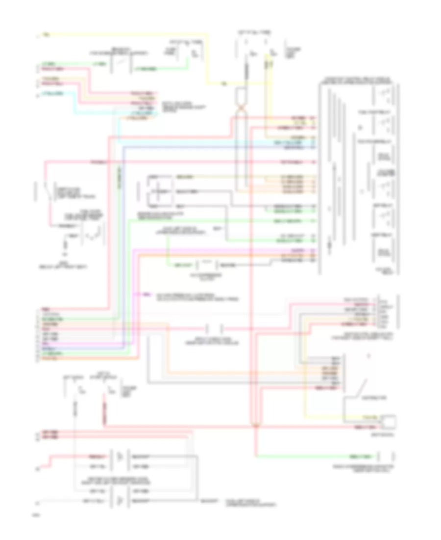 3 8L Engine Performance Wiring Diagrams 2 of 2 for Lincoln Continental Signature Series 1994