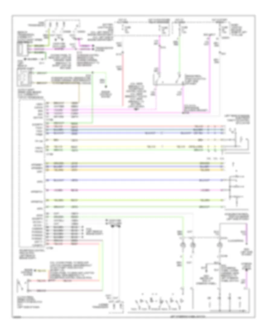 Cruise Control Wiring Diagram for Lincoln MKZ 2008