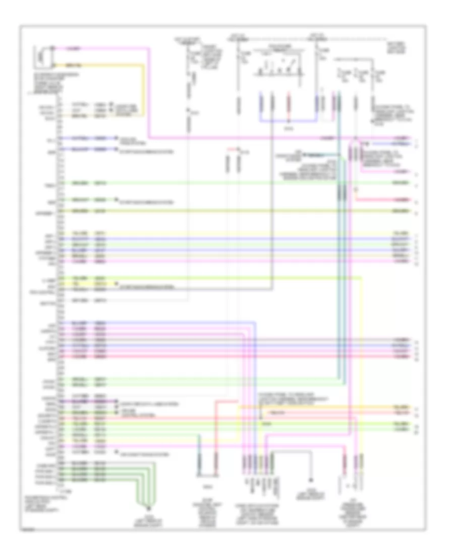 3 5L Engine Performance Wiring Diagram 1 of 4 for Lincoln MKZ 2008