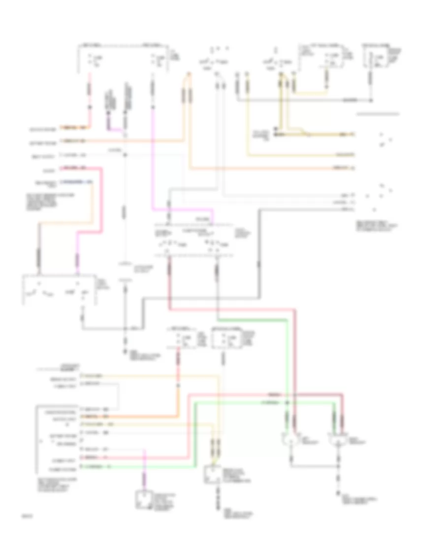 Autolamps Wiring Diagram with DRL for Lincoln Town Car Cartier 1994