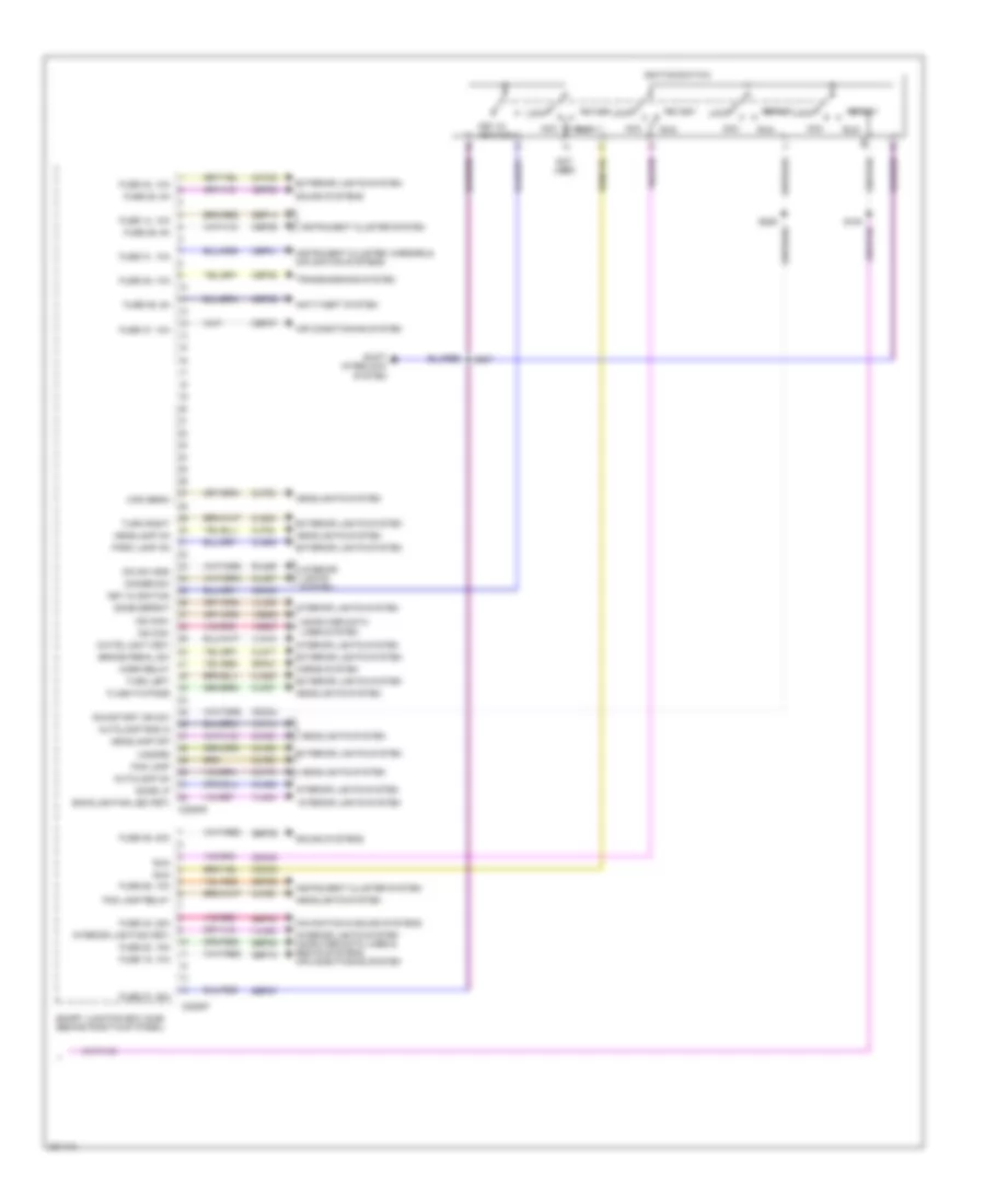 Body Control Modules Wiring Diagram (2 of 2) for Lincoln Navigator 2008
