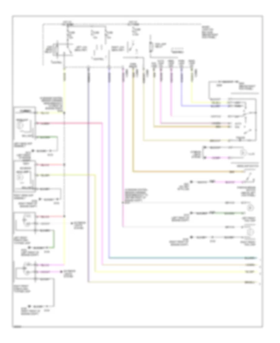 Headlights Wiring Diagram 1 of 2 for Lincoln Navigator 2008