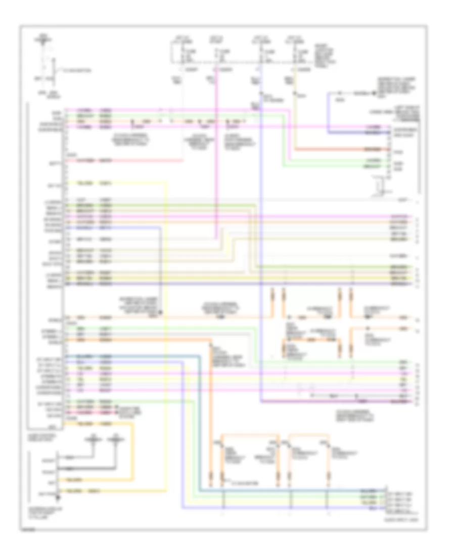 Navigation Wiring Diagram Audiophile Sound Radio Wiring Diagram with DVD 1 of 2 for Lincoln Navigator 2008