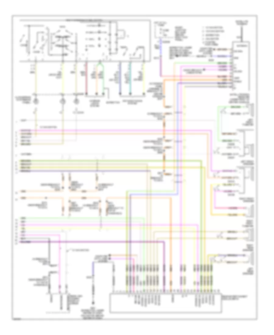 Navigation Wiring Diagram, Audiophile Sound Radio Wiring Diagram with DVD (2 of 2) for Lincoln Navigator 2008