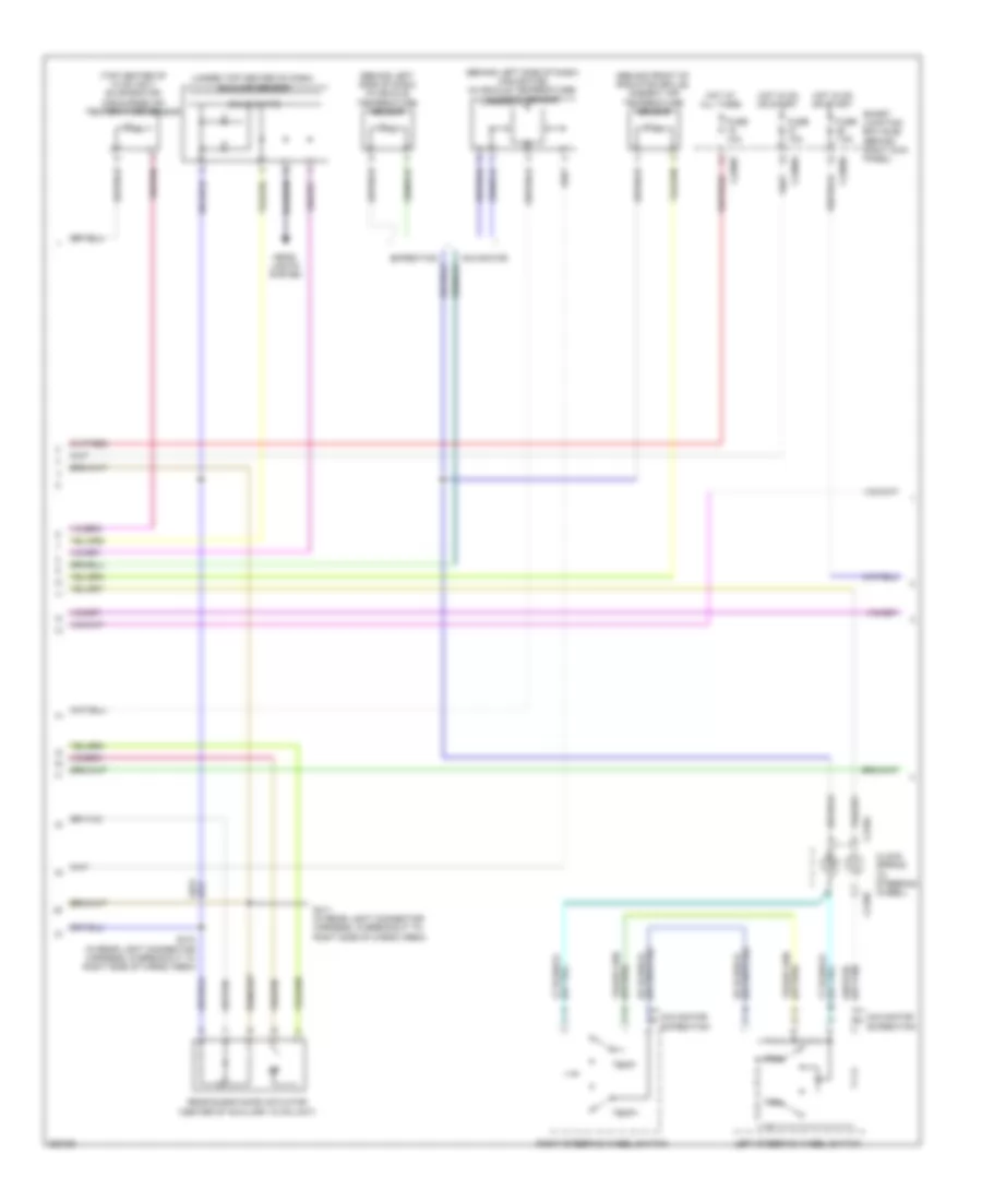 Automatic AC Wiring Diagram (2 of 3) for Lincoln Navigator L 2008