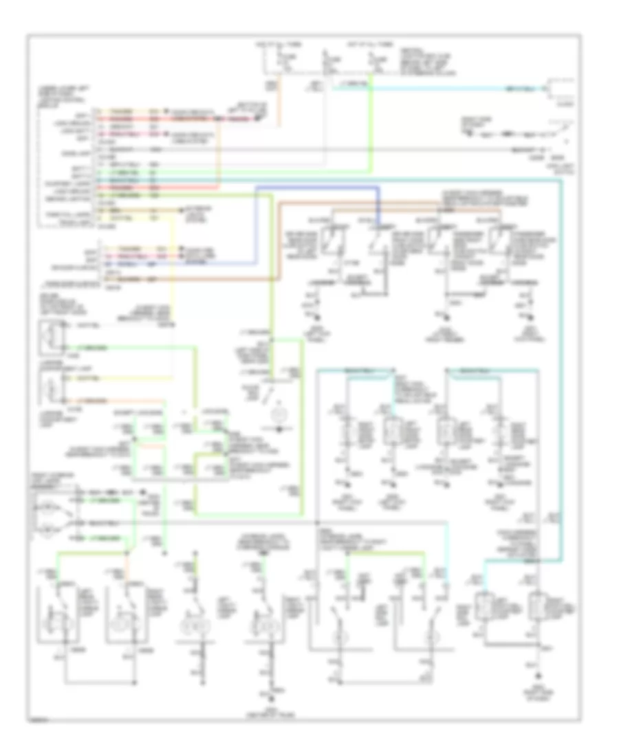 Courtesy Lamps Wiring Diagram for Lincoln Town Car Executive 2008
