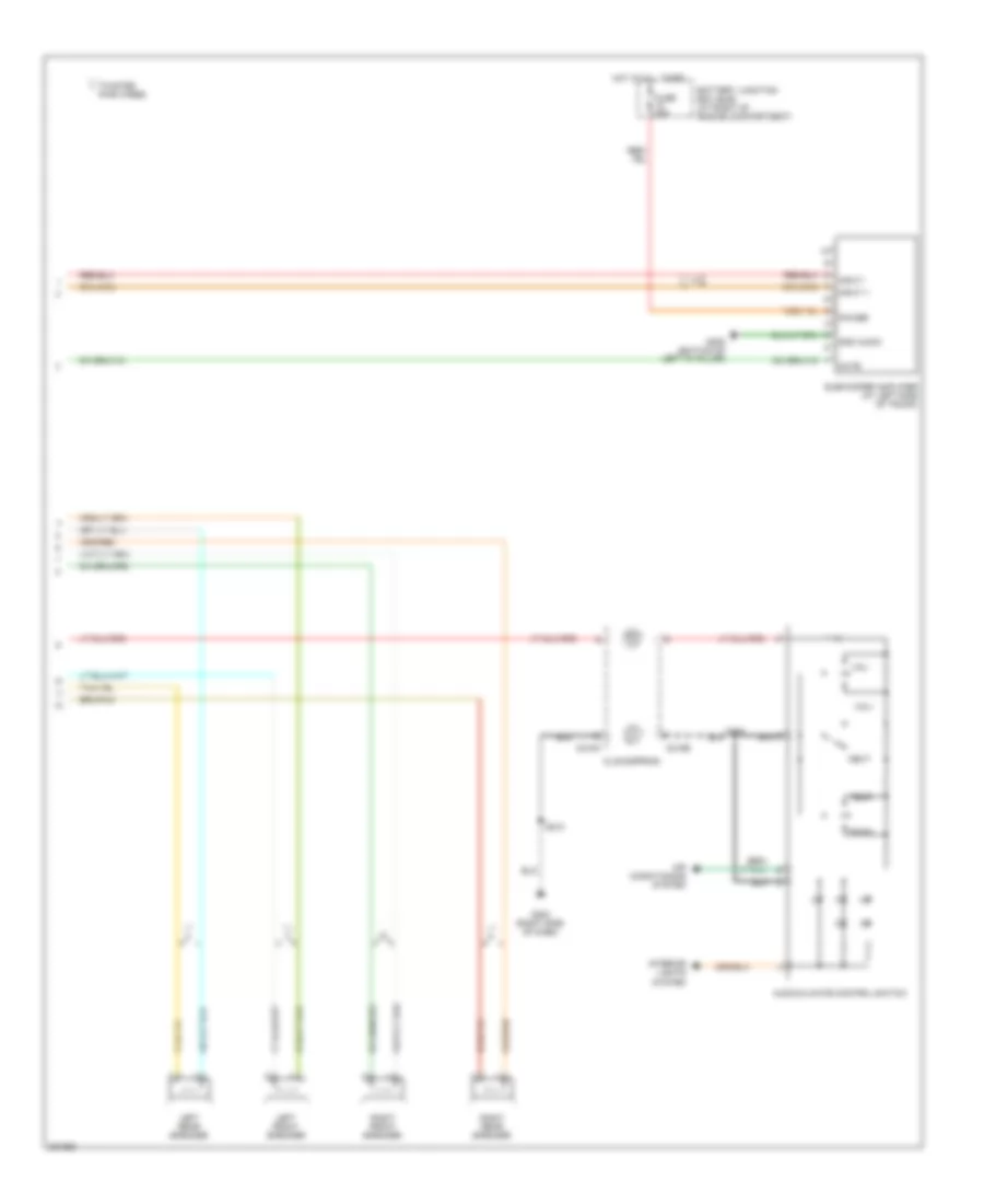 Radio Wiring Diagram (2 of 2) for Lincoln Town Car Executive 2008