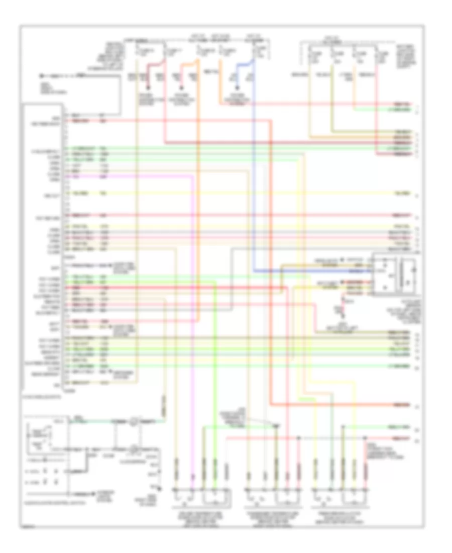 Automatic A C Wiring Diagram 1 of 2 for Lincoln Town Car Signature L 2008