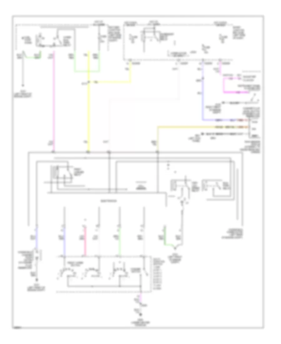 WiperWasher Wiring Diagram for Lincoln MKS 2009