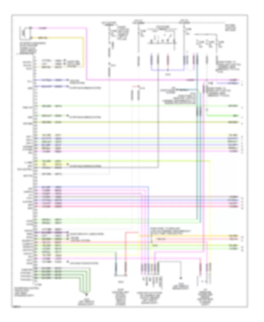 3 5L Engine Performance Wiring Diagram 1 of 4 for Lincoln MKZ 2009