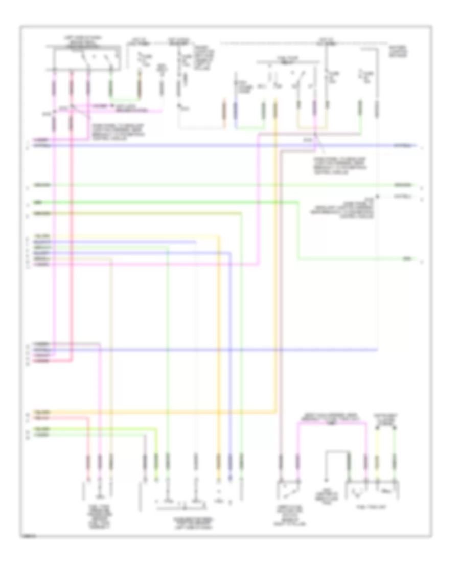 3.5L, Engine Performance Wiring Diagram (2 of 4) for Lincoln MKZ 2009