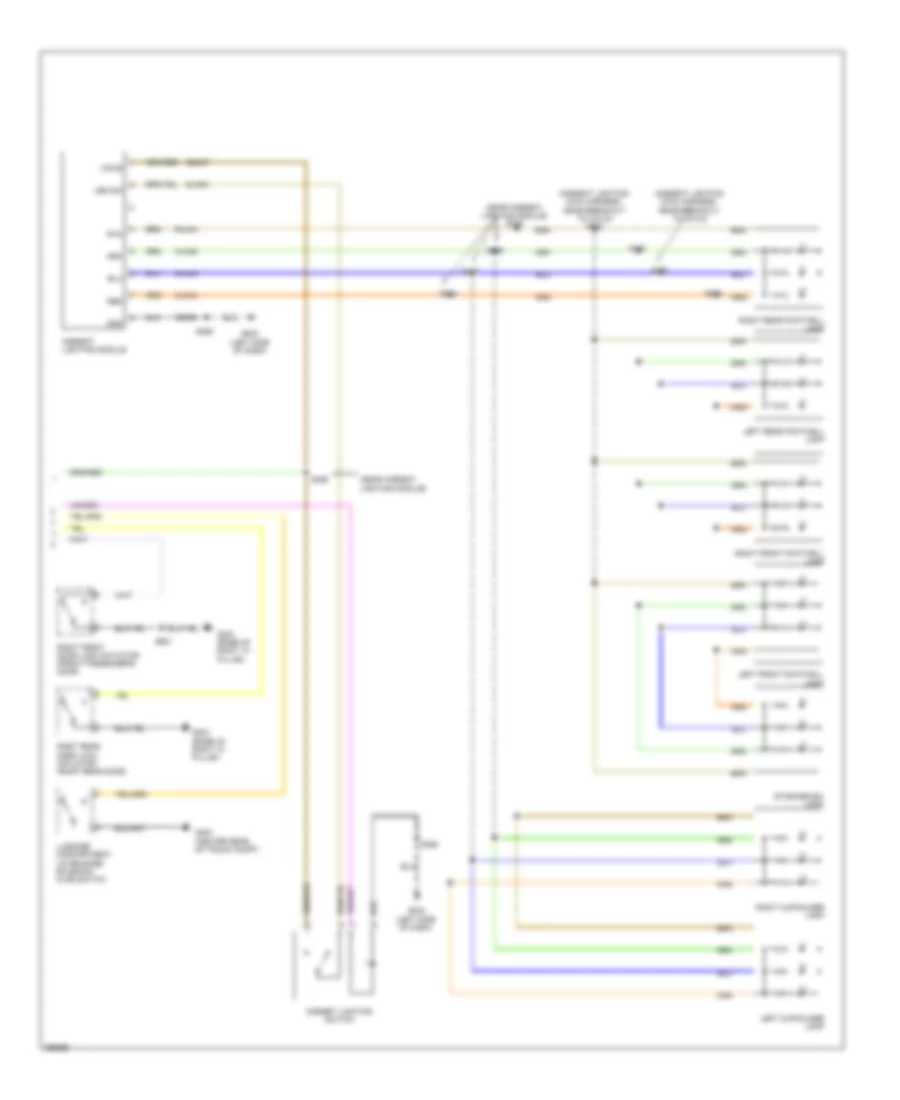 Courtesy Lamps Wiring Diagram (2 of 2) for Lincoln MKZ 2009