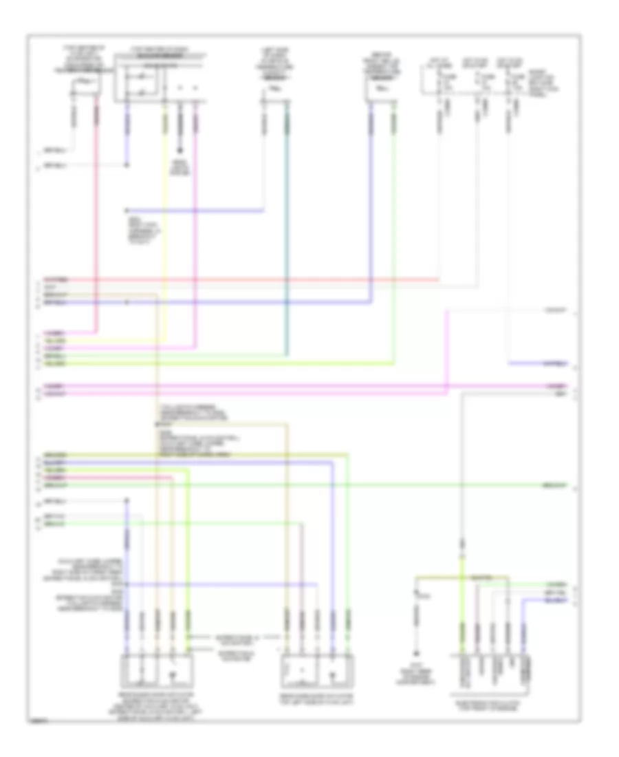 Automatic A C Wiring Diagram 2 of 3 for Lincoln Navigator 2009