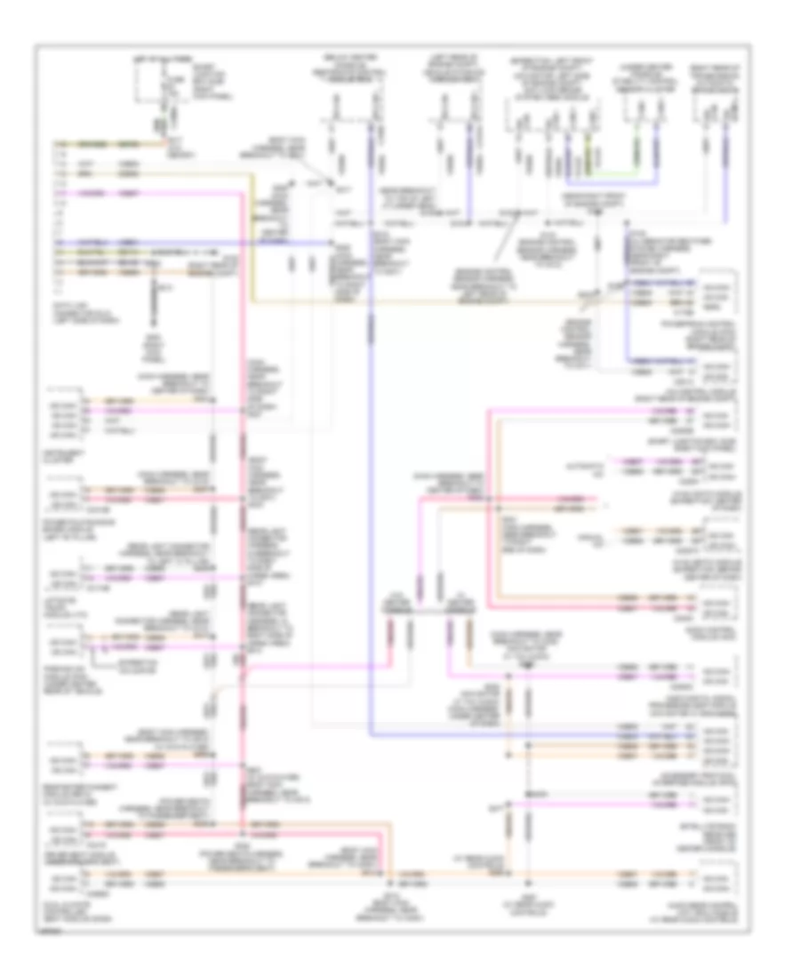 Computer Data Lines Wiring Diagram for Lincoln Navigator 2009