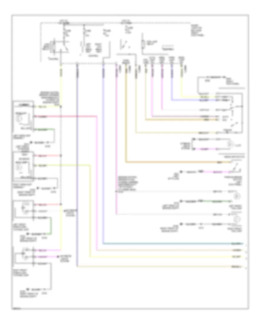 Headlights Wiring Diagram 1 of 2 for Lincoln Navigator 2009