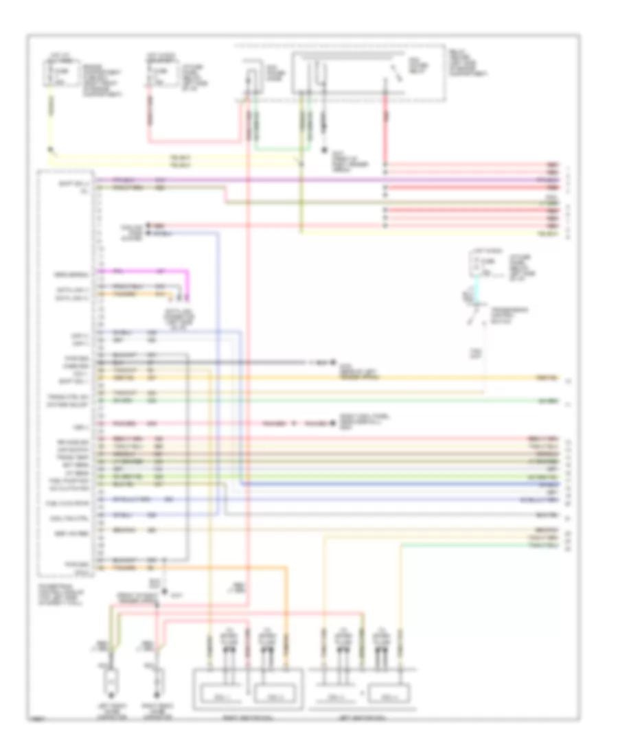 4 6L Engine Performance Wiring Diagrams 1 of 4 for Lincoln Town Car Executive 1996