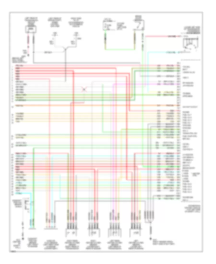 4 6L Engine Performance Wiring Diagrams 4 of 4 for Lincoln Town Car Executive 1996