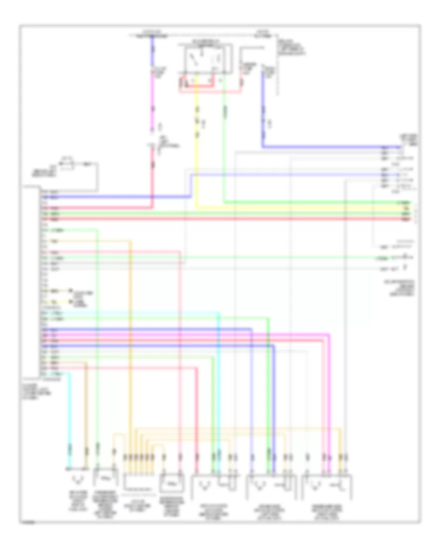 Электросхема кондиционера, Двойное Управление (1 из 2) для Mazda 3 Sport 2014