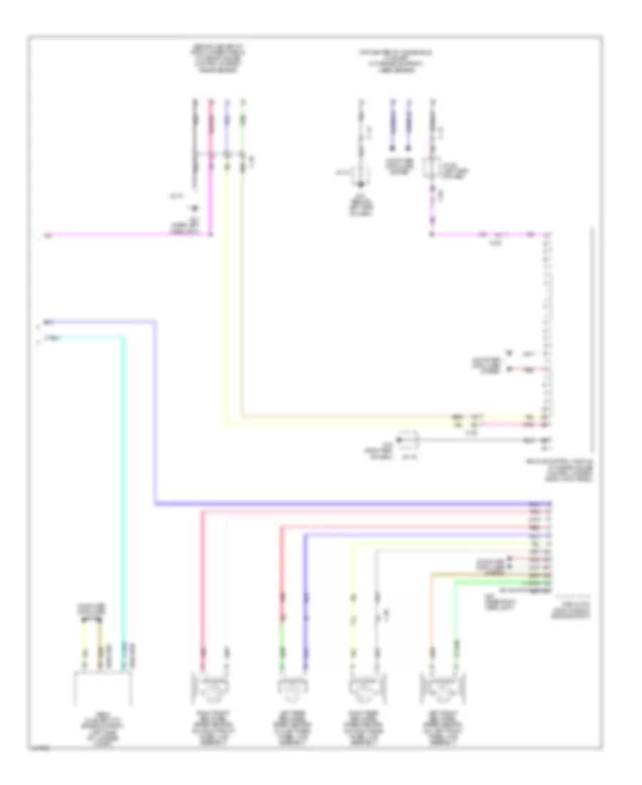 Электросхема системы круизконтроля (3 из 3) для Mazda 3 Sport 2014