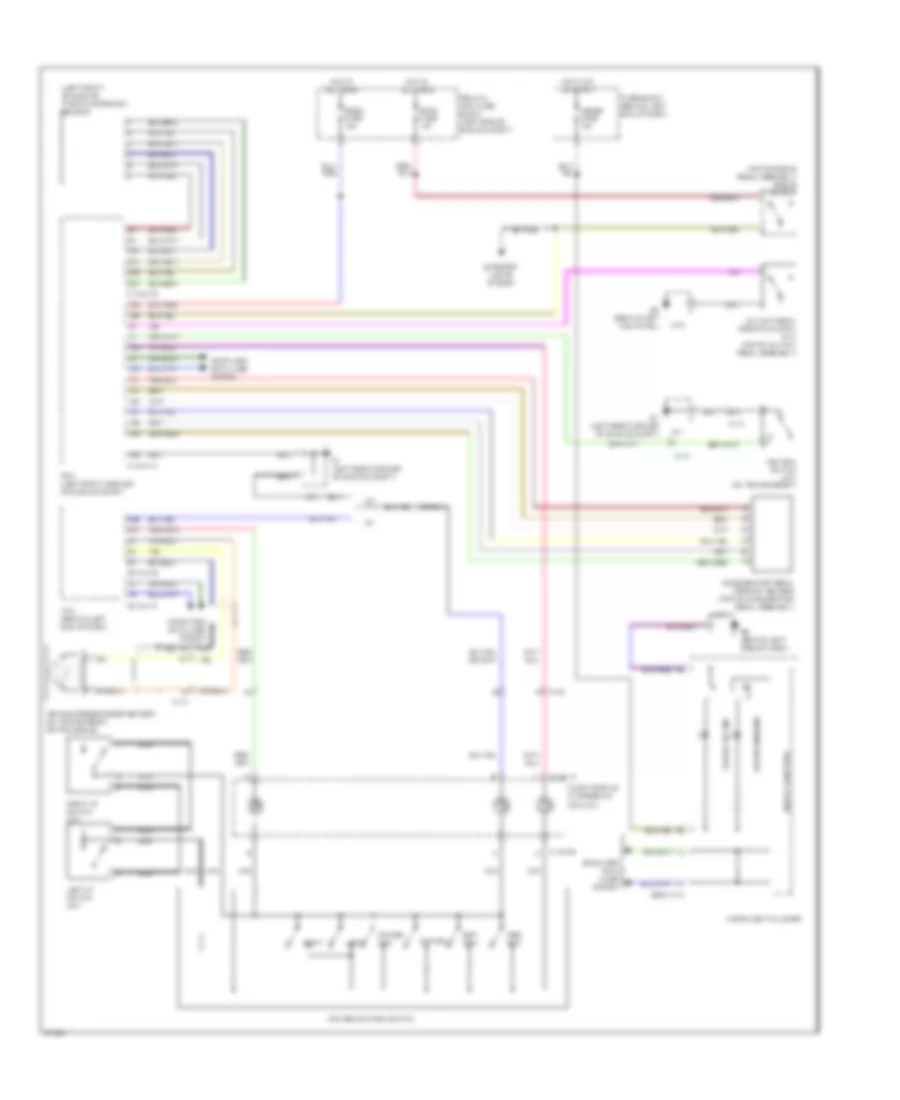 Электросхема системы круизконтроля для Mazda MX-5 Miata Sport 2012