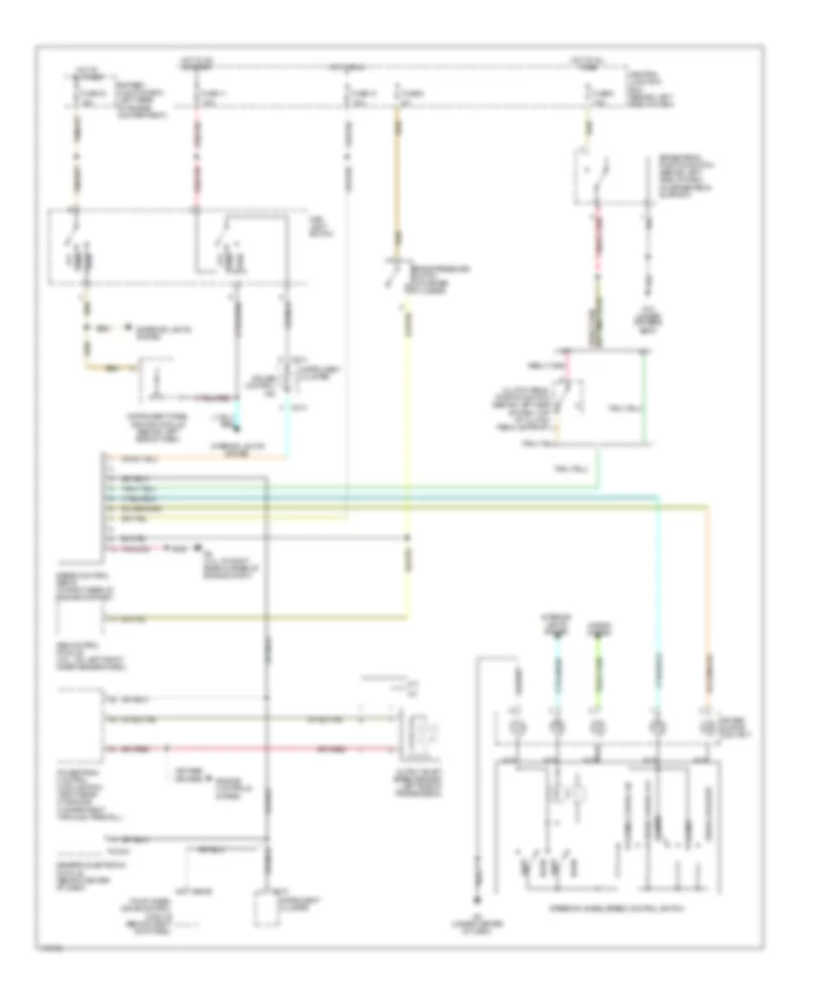 Электросхема системы круизконтроля для Mazda B2003 2300