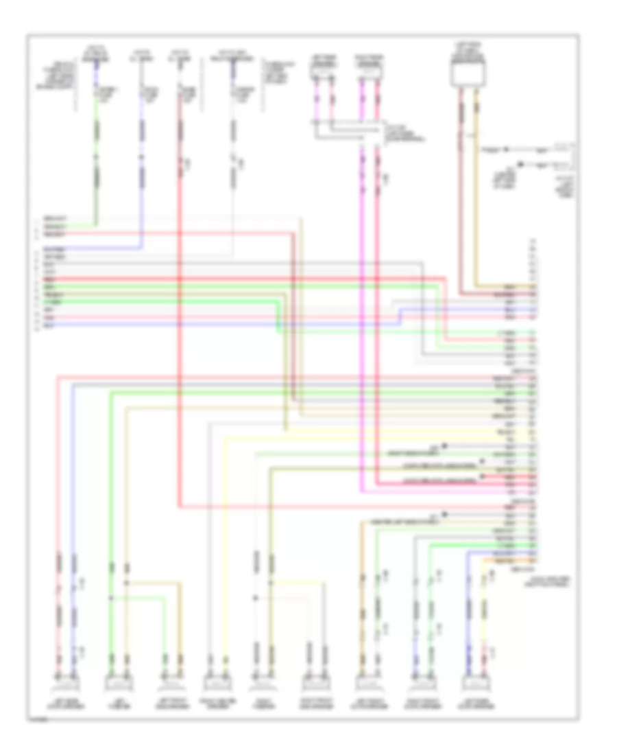 Электросхема навигации GPS, С Bose (4 из 4) для Mazda 6 Touring 2014
