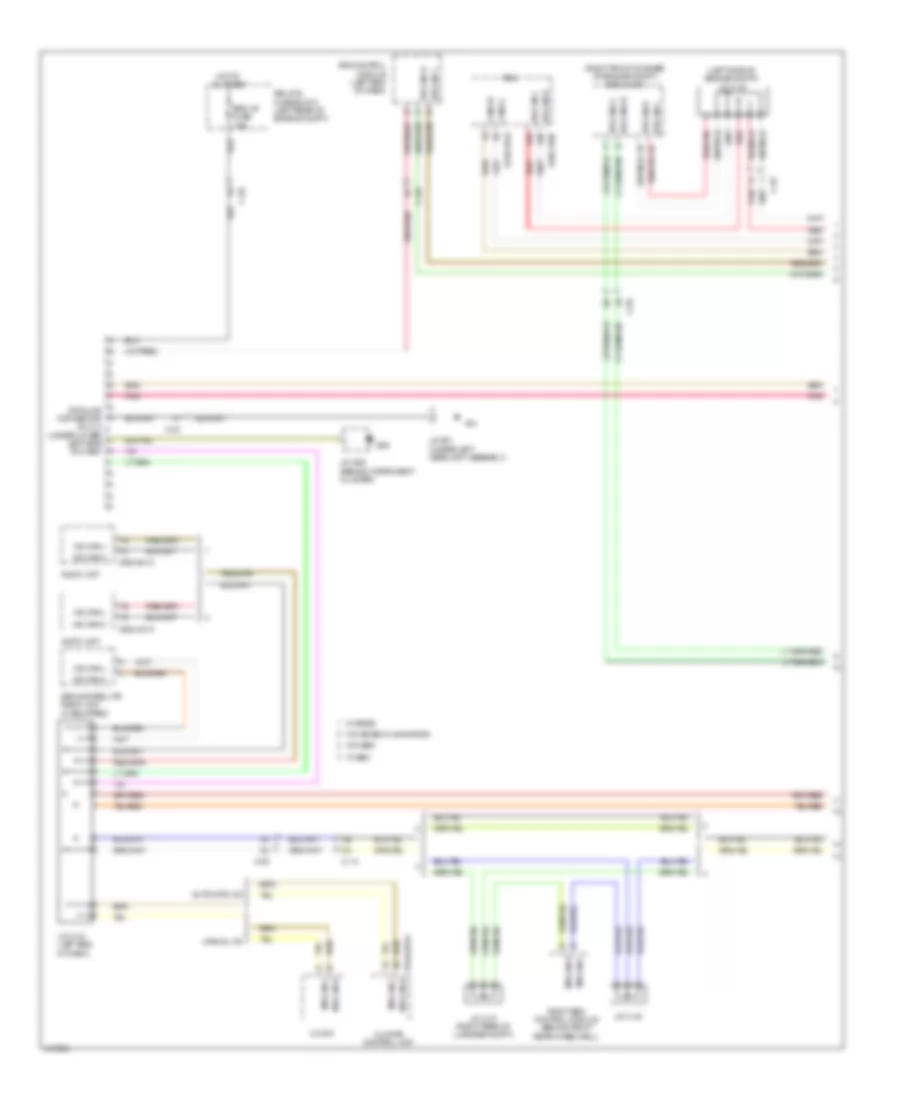 Электросхема линии передачи данных CAN (1 из 2) для Mazda CX-5 Sport 2014