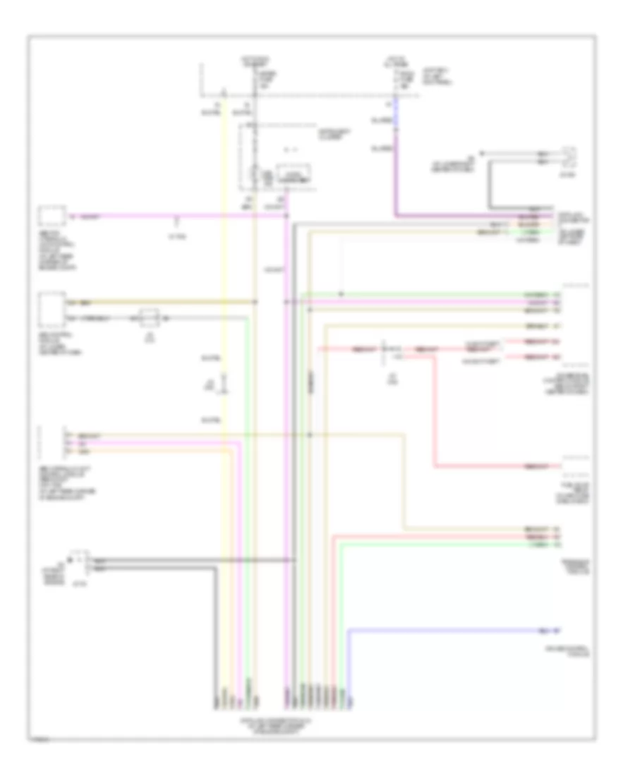 Электросхема линии передачи данных CAN для Mazda MPV LX 2003