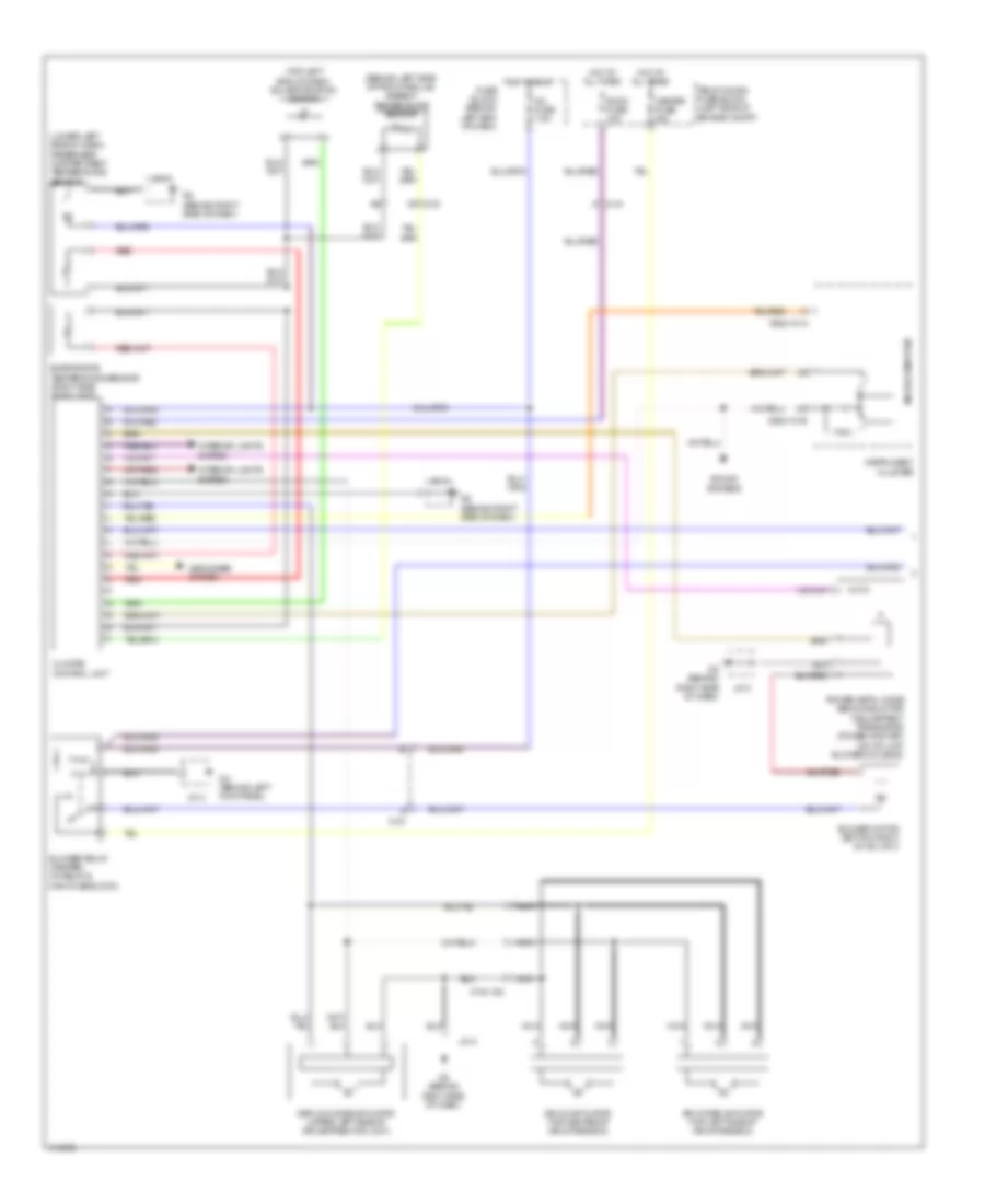 Электросхема кондиционера (1 из 2) для Mazda MX-5 Miata Club 2014