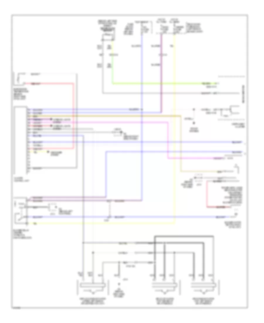Электросхема кондиционера с ручный управлением (1 из 2) для Mazda MX-5 Miata Club 2014