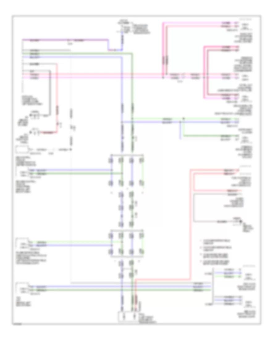 Электросхема линии передачи данных CAN для Mazda MX-5 Miata Club 2014