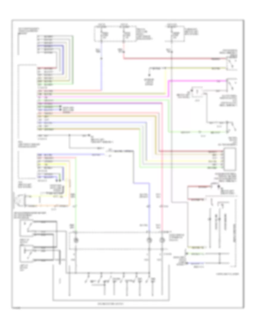 Электросхема системы круизконтроля для Mazda MX-5 Miata Club 2014