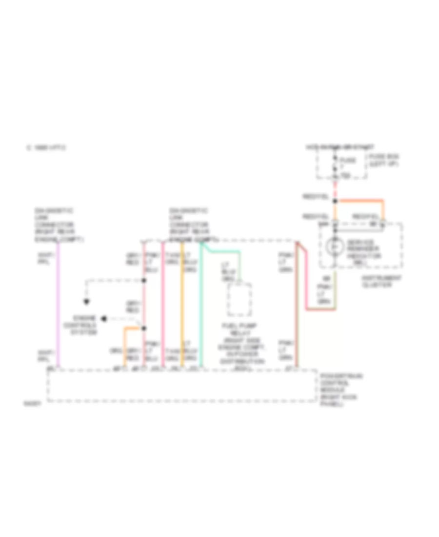 схема соединителя канала связи для Mazda Navajo LX 1994